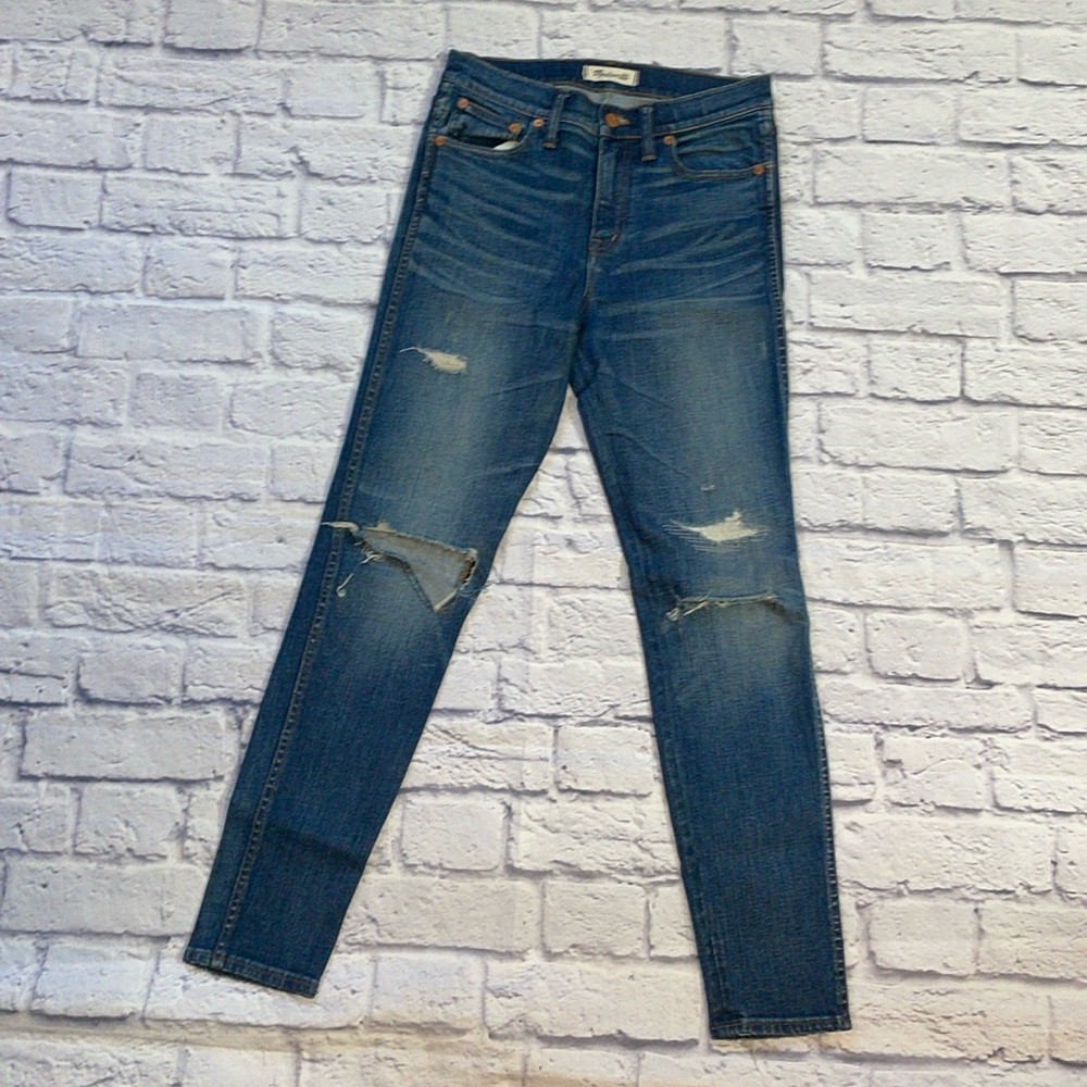 Madewell - 9” High Riser Skinny Skinny. Size 27